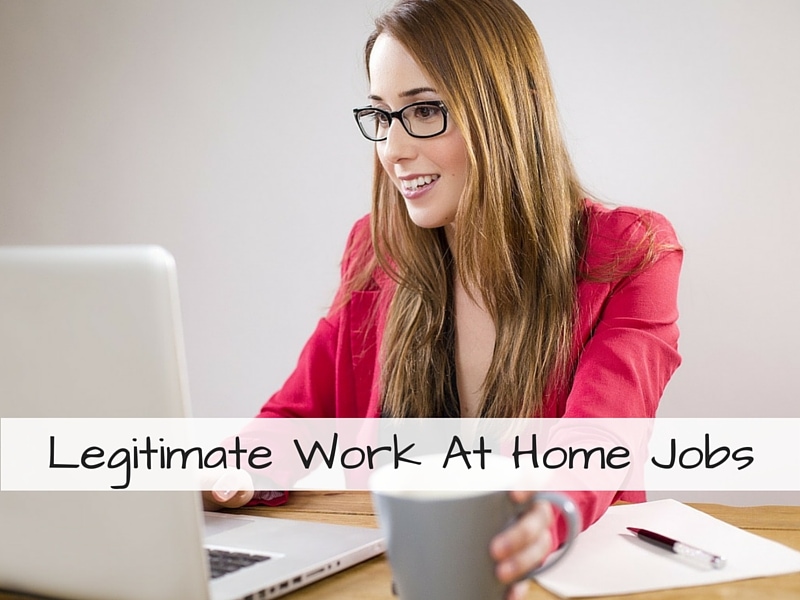 legitimate work at home jobs