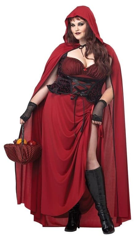 Little Red Riding Hood Plus Size Costume