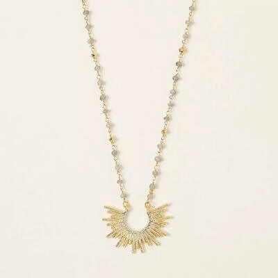 Sun-shaped Necklace