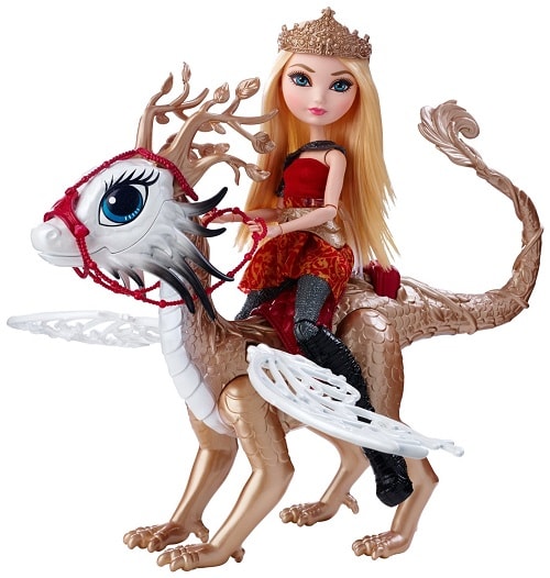 Ever After High Apple White Doll and Braebyrn Dragon Review