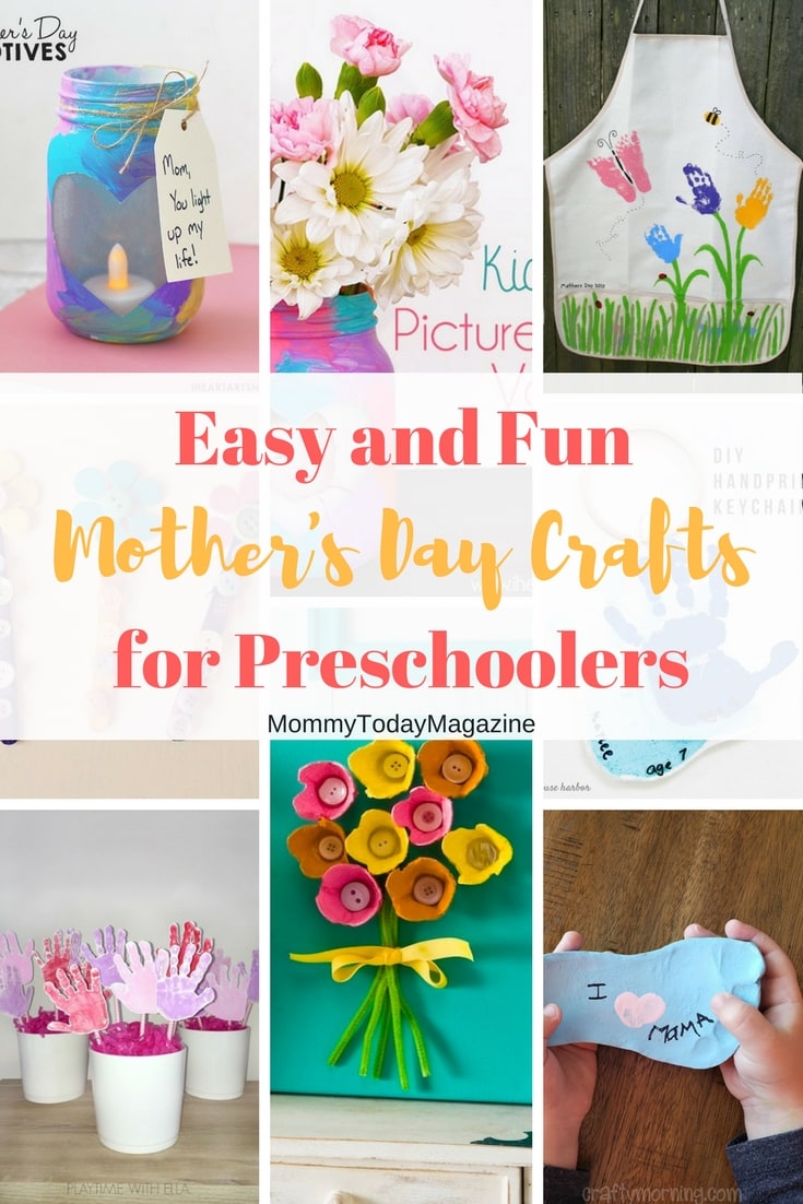 Easy and Fun Mother’s Day Crafts For Preschoolers