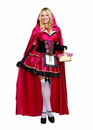 Women's Plus-Size Little Red Riding Hood Costume