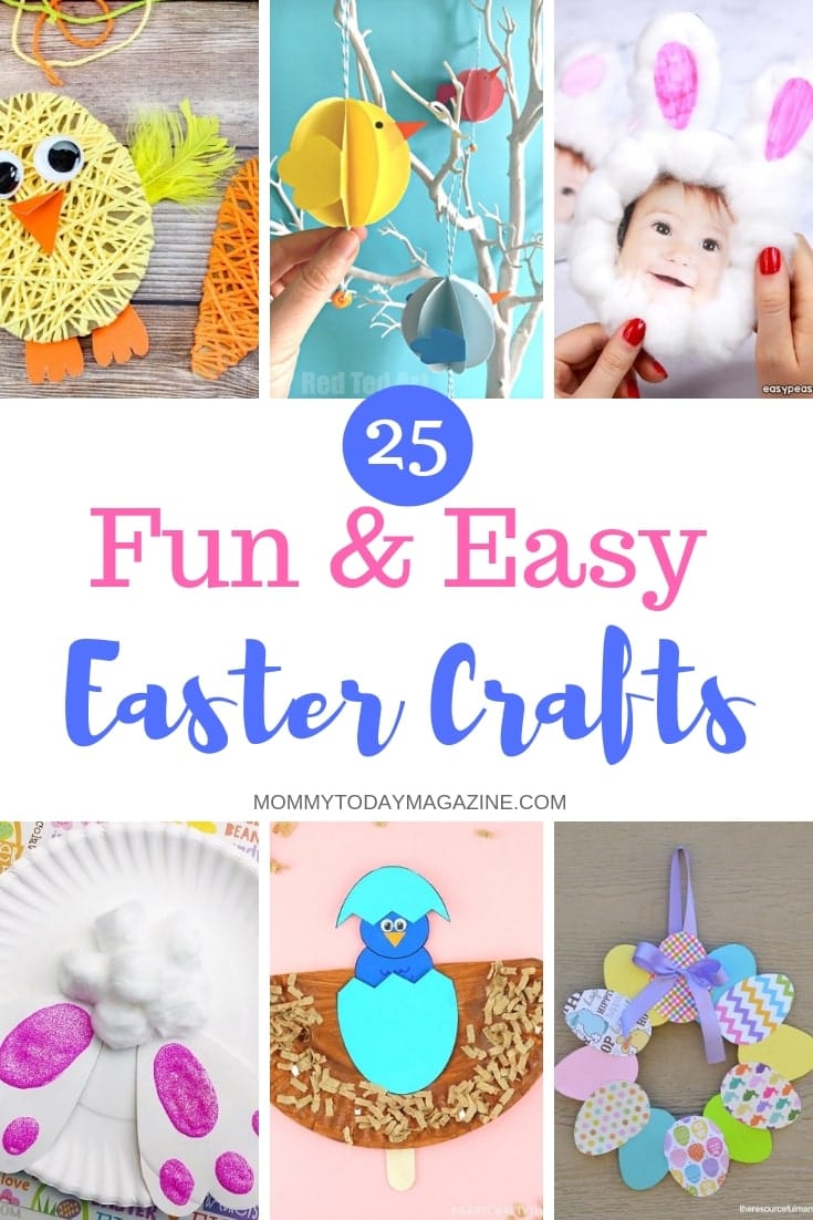 25 Fun and Easy Easter Crafts