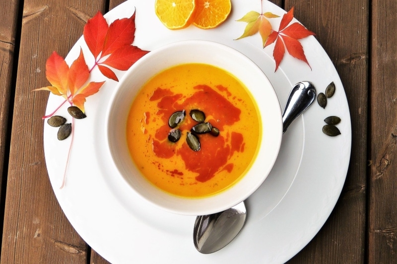 Fall Self Care Ideas - Pumpkin Soup