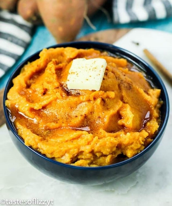 Mashed Sweet Potatoes | Thanksgiving Side Dishes with Sweet Potatoes