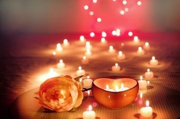 At Home Valentines Day Ideas - Home Spa Experience