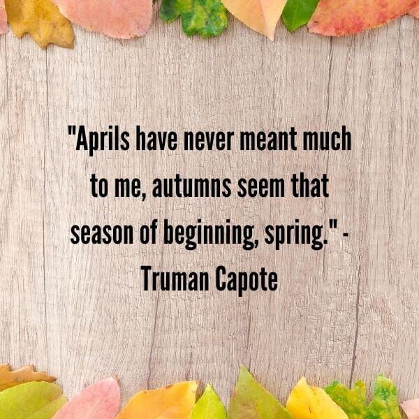 Autumn Quote