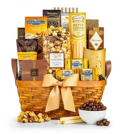 As Good As Gold Gift Basket - Retirement Gift Baskets
