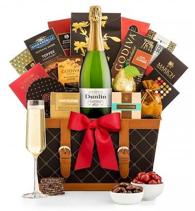 Champagne Wishes Gift Basket