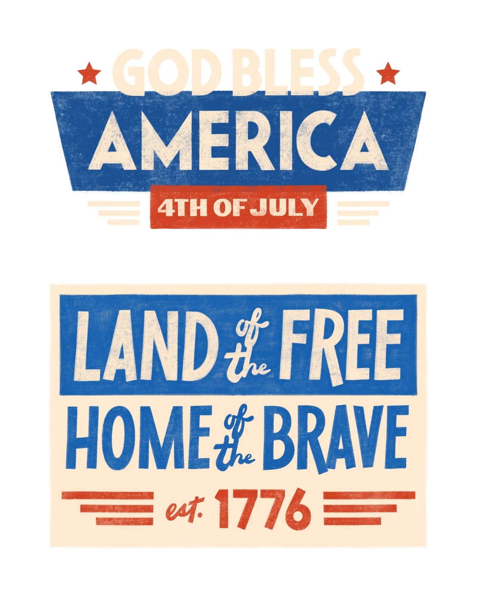 Land of The Free Printable