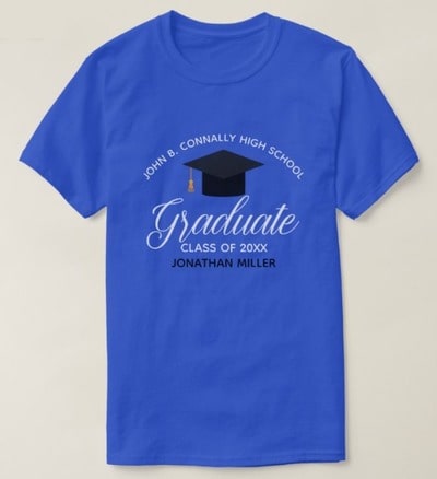 Custom Graduation T-shirt